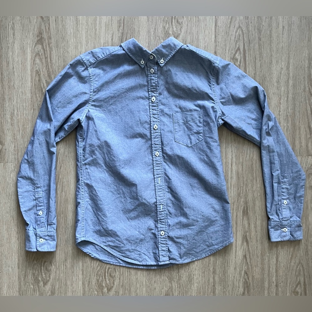 Uniqlo Blue Oxford Button-Down Shirt